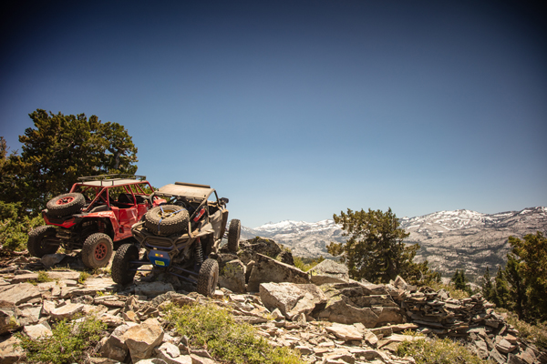 Image of UTV on the trail